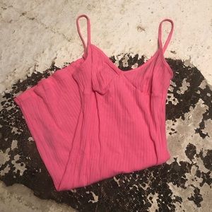 Pink bodycon shein dress